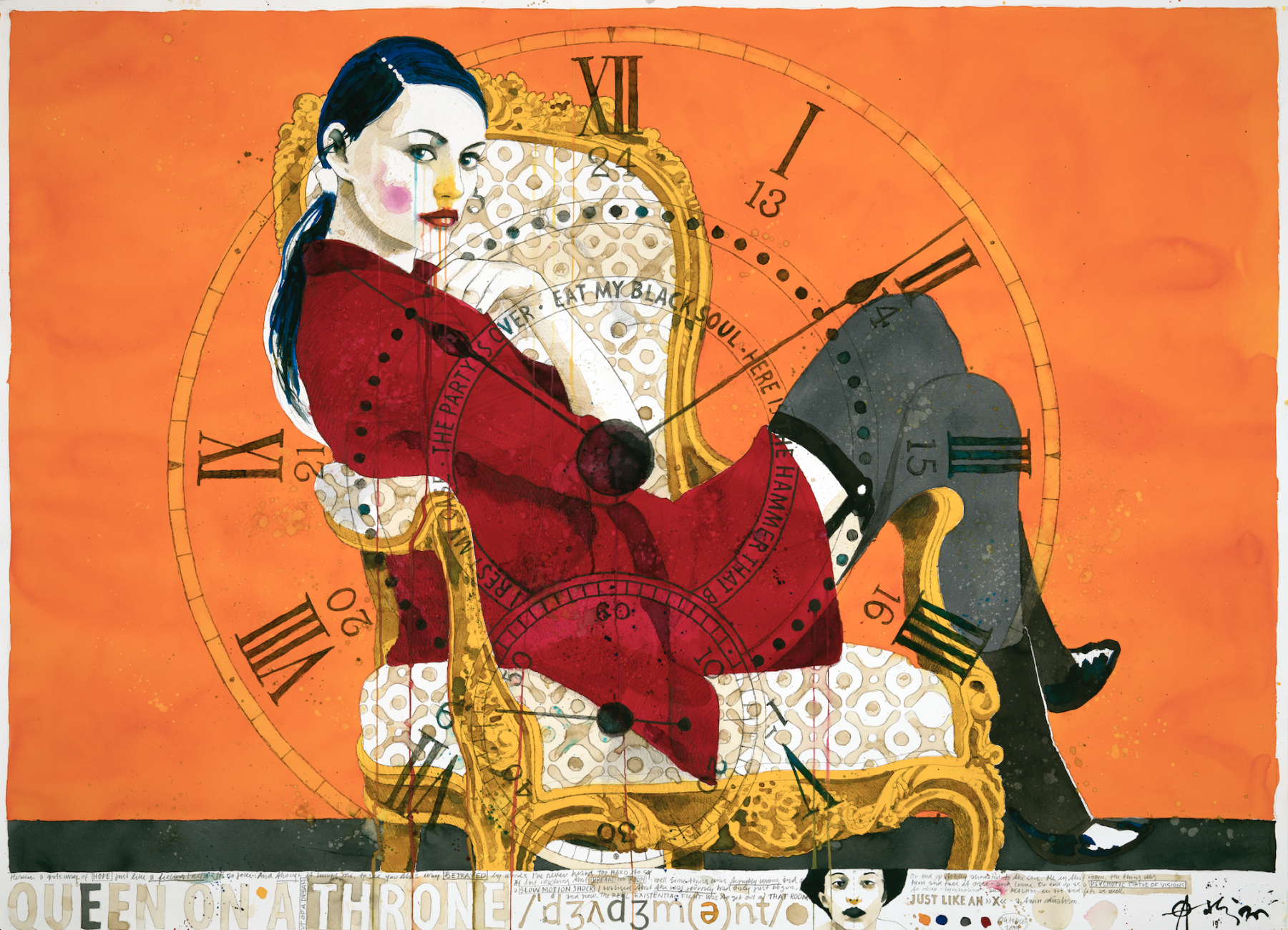 Ole Aakjær, Queen On A Throne, 2019