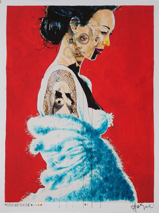 Ole Aakjær, Red Moon Tonight, 2018